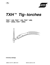 ESAB TXH 120Fr Instrukcja obsługi