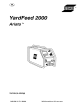 ESAB YardFeed 2000, Origo™ YardFeed 2000, Aristo® YardFeed 2000 Instrukcja obsługi