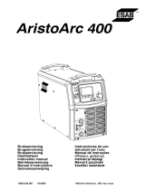 ESAB Aristo®Arc 400 Instrukcja obsługi