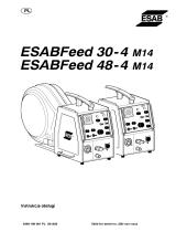 ESAB ESABFeed 30-4 M14 Instrukcja obsługi