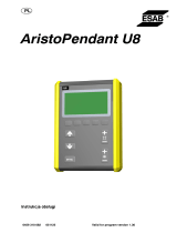 ESAB Aristo®Pendant U8 Instrukcja obsługi