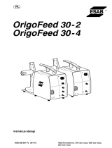 ESAB Origo™Feed 30-2 Instrukcja obsługi