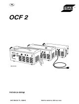 ESAB OCF 2 Instrukcja obsługi