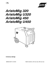 ESAB AristoMig 450 Aristo<sup>®</sup>Mig U320 Instrukcja obsługi
