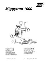 ESAB MIGGYTRAC 1000 Instrukcja obsługi