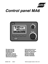 ESAB MA6 Aristo® Instrukcja obsługi