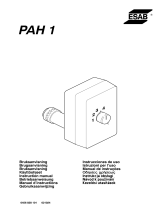 ESAB PAH 1 Instrukcja obsługi