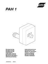 ESAB PAH 1 Instrukcja obsługi