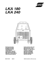 ESAB LKA 180 Instrukcja obsługi