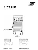 ESAB LPH 120 Instrukcja obsługi