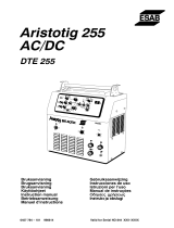 ESAB DTE 255 Instrukcja obsługi