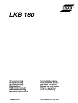 ESAB LKB 160 Instrukcja obsługi