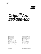 ESAB Origo™ Arc 250 Instrukcja obsługi