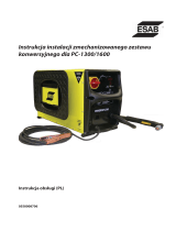 ESAB PowerCut 1300 Instrukcja instalacji