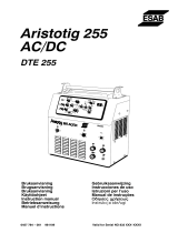 ESAB DTE 255 Instrukcja obsługi