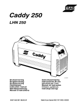 ESAB Caddy 250 Instrukcja obsługi