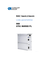 DURKOPP ADLER 868-M Parameter Sheet