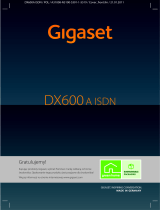 Gigaset DX600A ISDN instrukcja