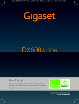 Gigaset DX600A ISDN instrukcja