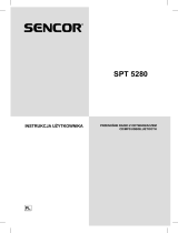 Sencor SPT 5280 Instrukcja obsługi