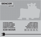Sencor 3CAM 4K03WR Instrukcja obsługi