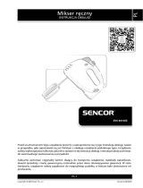 Sencor SHM 5203-EUE3 Instrukcja obsługi