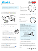 Cambridge Audio Go Radio Skrócona instrukcja obsługi