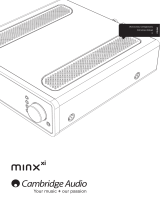 Cambridge Audio Minx Xi Instrukcja obsługi