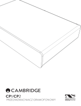 Cambridge Audio CP1/CP2 Instrukcja obsługi