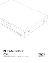 Cambridge Audio CXU Instrukcja obsługi