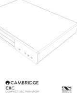 Cambridge Audio CXC Instrukcja obsługi