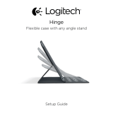 Logitech Hinge Flexible case Instrukcja instalacji