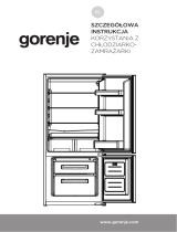 Gorenje RKI4151P1 Instrukcja obsługi