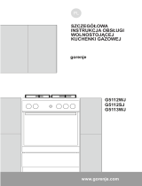 Gorenje G5113WJ Instrukcja obsługi