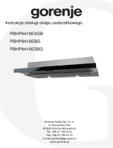 Gorenje PBHP6410EBG Instrukcja obsługi