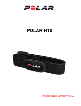 Polar H10 heart rate sensor Instrukcja obsługi