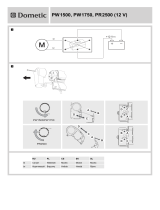 Dometic PW1500, PW1750, PR2500 (12 V) Instrukcja instalacji