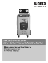 Waeco AirConServiceCenter ASC1300G/ASC2300G/ASC3000G Instrukcja obsługi