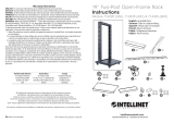 Intellinet 19" 2 Post Open Frame Rack Quick Instruction Guide