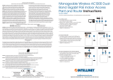 Intellinet Manageable Wireless AC1300 Dual-Band Gigabit PoE Indoor Access Point and Router Quick Instruction Guide