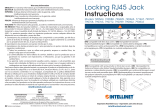 Intellinet Locking 19" Cat6 Unshielded Patch Panel Quick Instruction Guide