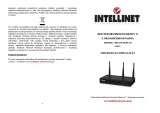 Intellinet Wireless 802.11n Broadband Router Instrukcja obsługi