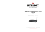 Intellinet Wireless ADSL 2  Broadband Modem Router Instrukcja obsługi