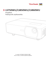 ViewSonic LS750WU instrukcja