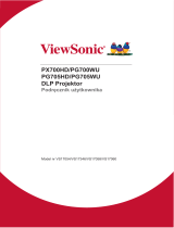 ViewSonic PX700HD instrukcja