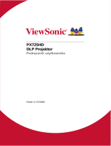 ViewSonic PX725HD instrukcja