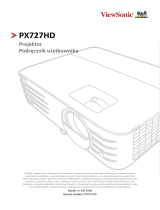 ViewSonic PX727HD-S instrukcja