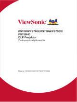 ViewSonic PS750HD instrukcja