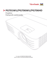 ViewSonic PG706HD-S instrukcja