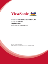 ViewSonic VX2757-MHD-S instrukcja